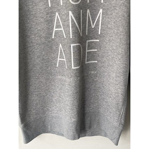 Stanley Stella Human Made Sweatshirt Size M Gray Organic Cotton Retreat 2017 - Picture 2 of 8